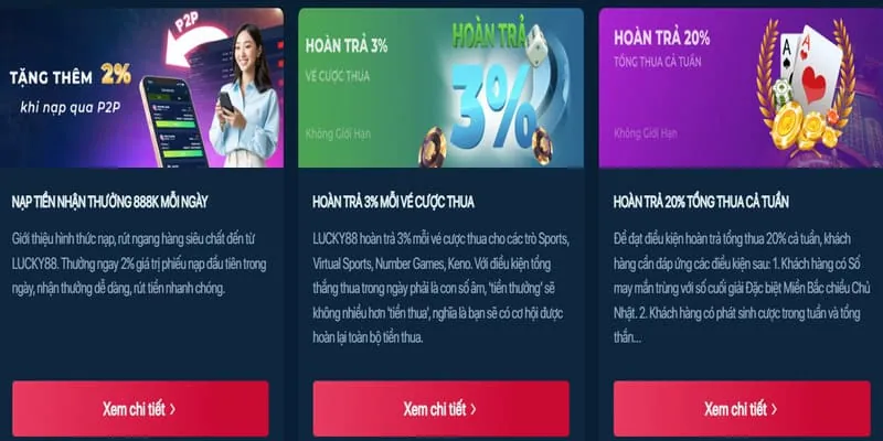 Thưởng nâng cấp VIP