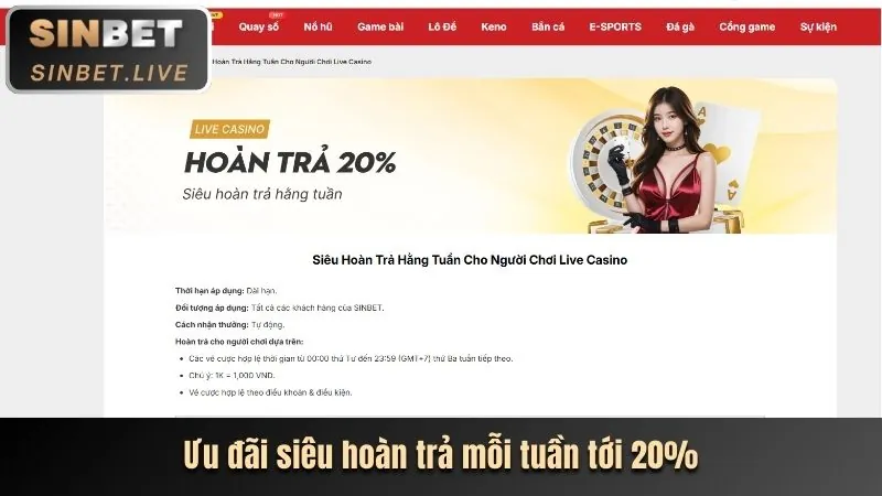 Thưởng sinh nhật VIP